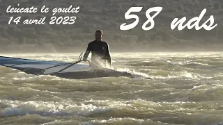 windsurf leucate 58 nds gros baston 14 avril 2023