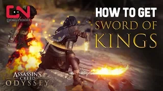 Assassin's Creed Odyssey - How to get The Sword of Kings - Best Sword in the Game - Kingmaker Trophy