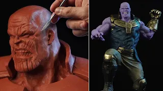 Sculpting THANOS | Avengers Infinity War