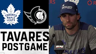 John Tavares Post Game | Toronto Maple Leafs vs Ottawa Senators | October 14, 2021