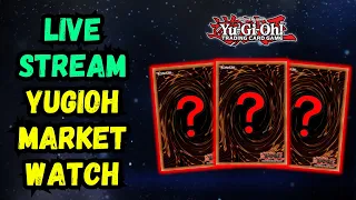 Lets Talk Some About The #YuGiOh Markets! LIVE Market Watch!