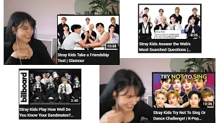 Stray Kids Reaction: Try Not To Sing Or Dance Challenge, Friendship Test and more