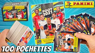 PANINI FOOT 2021 J'ouvre un display complet de 100 pochettes Album complet ou pas?