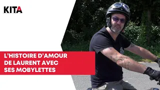 L’histoire d’amour de Laurent avec ses mobylettes