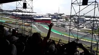 Largada GP Brasil de F1 2014 setor H