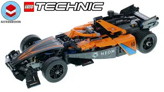 LEGO Technic 42169 NEOM McLaren Formula E Team Speed Build Review