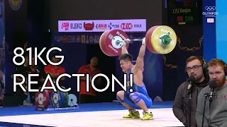 Weightlifting Coaches React To 81KG 2019 World Champioships