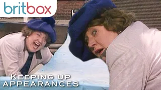 Hyacinth Gets Stuck on the Back of a Lorry | Keeping Up Appearances