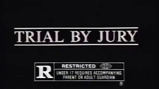 TRIAL BY JURY - Video / Movie Trailer 1994