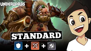 Ah! Fresh meat! ★★★ Pudge with Hunters and Voids! [Dota Underlords]