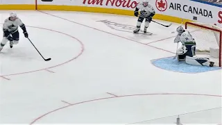 Brock Boeser Down Low Turn It Over To Papi Who makes Vancouver Pay