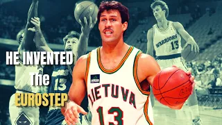 Even MJ DIDN'T Want Smoke With The Inventor OF The EUROSTEP!!! Who Was Sarunas Marciulionis???