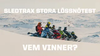 MOUNTAIN SLED SHOOTOUT 2022 - WHICH IS THE BEST SLED? (ENGLISH SUBTITLES)