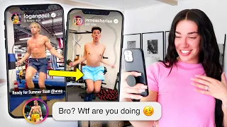 I COPIED MY FRIEND'S STORIES! *PRANK* 🤣