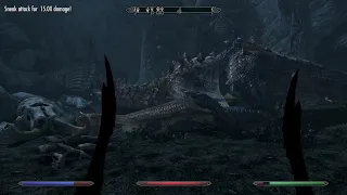 This is how the Dragonborn fights Dragons according to lore