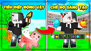 Minecraft nhưng Siro sẽ Gamemode 1 Khi Tiêu Diệt Được 1 Con Vật