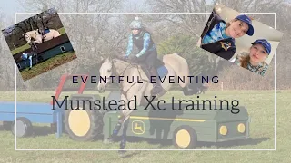 Munstead XC Schooling  and our Fall caught on  Camera ~ Eventful Eventing ~