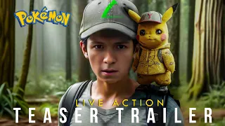 POKEMON: The Movie "Live Action" Teaser Trailer (2024) Tom Holland, Warner Bros. Concept