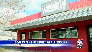 Eugene Weekly barred from distribution inside local Albertsons stores