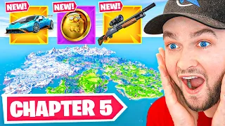 *NEW* Fortnite CHAPTER 5 Gameplay! (New Map, Weapons + Bosses)