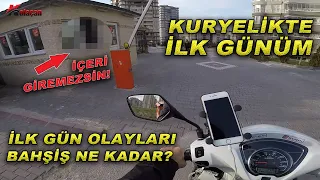 Kuryelikte ilk günüm | Siteye Almadılar | Olaylar | Kolaçan Moto kurye günlükleri 1