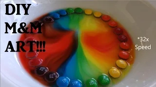 Amazing Timelapse of M&m Art