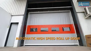 Automatic Roll Up High Speed Door | Avians | Best High Speed Door Manufacturer