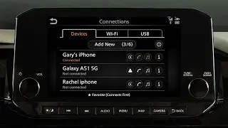 2023 Nissan Pathfinder - Wi-Fi Network (if so equipped)