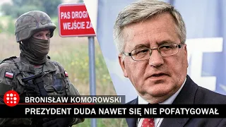 Komorowski: Polityka kija i marchewki może okazać się skuteczna