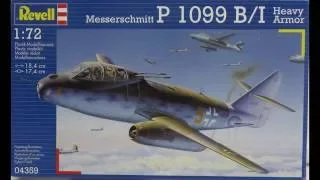 1/72 Revell AG Messerschmitt P 1099 B/I Heavy Armor Kit# 04359