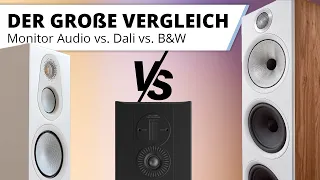 2000€ HiFi & Heimkino Lautsprecher Test - Monitor Audio vs. Dali vs. Bowers & Wilkins