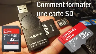 Comment formater une Carte SD