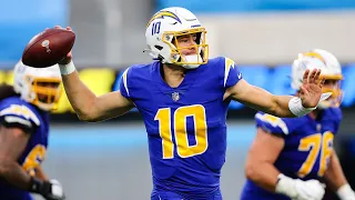 NFL Highlights: Every Justin Herbert Completion Against the Falcons | LA Chargers