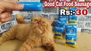 Best Cat / Kittens Food For Persian cat | Feeding Persian Cat Food For Healthy Growth | Cat Sausage