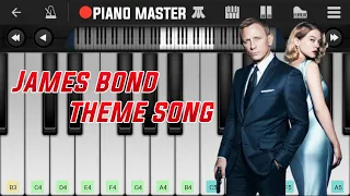 JAMES BOND THEME SONG PIANO TUTORIAL