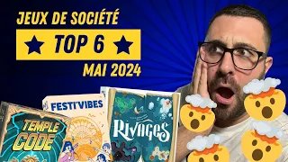 Les jeux de société du mois de mai sont FOUS ! 🤯