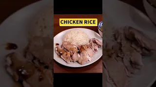 SIMPLE CHICKEN RICE RECIPE | Homemade Malaysia Chicken Rice #shorts