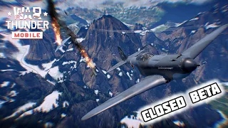 It is finally here - Closed Beta Air Battles | War Thunder Mobile