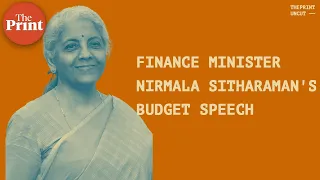 New Tax regime, 'green growth', infrastructure push: Watch Nirmala Sitharaman's Budget 2023 speech