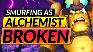 How to RANK UP with EVERY HERO - ALCHEMIST SMURF Builds and Tips ANALysis - Dota 2 Guide
