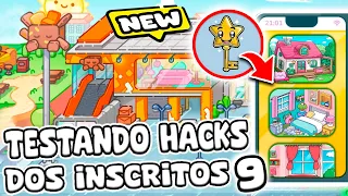 😱TESTANDO SEGREDOS E HACKS SECRETOS DOS INSCRITOS NO PAZU AVATAR WORLD #9