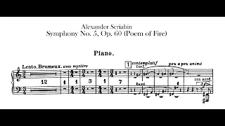 Scriabin - Prometheus - The poem of fire (Nelson Freire, piano; SWF, reg. Dennis Russell Davies)