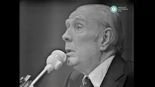 AV-2223 [Jorge Luis Borges en la conferencia sobre la ceguera]