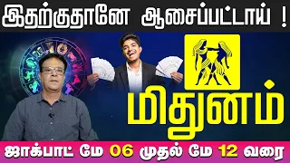 மிதுனம் | இதற்குதானே ஆசைப்பட்டாய் ! ஜாக்பாட் மே 06 முதல் மே 12 வரை #midhunam #rasipalangal