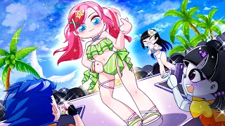 Anna Beach Trip - Anna Hot Model | Gacha Club | Ppg x Rrb Gacha Life