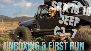 Axial® SCX10™ III Jeep® CJ-7 ll Unboxing and first off road drive