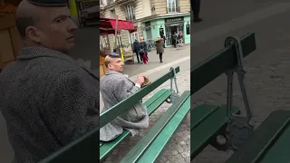 Plunger plank in Paris #france #prank #paris