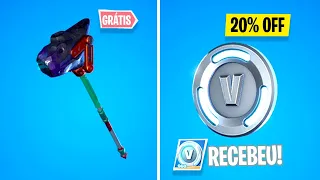 EPIC ESTÁ DEVOLVENDO VBUCKS E COMO RESGATAR PICARETA GRÁTIS!