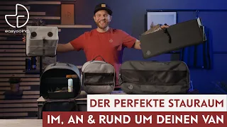 Modularer Stauraum im Van UND unterwegs! | easygoinc. vanBAG & vanPOCKET