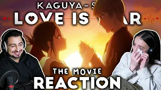 Kaguya Sama: Love is War MOVIE REACTION! | "The First Kiss That Never Ends" (ALL PARTS)